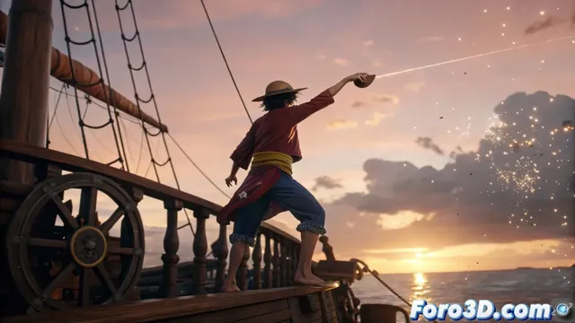 Cómo los efectos visuales hicieron realidad el mundo imposible de One Piece
