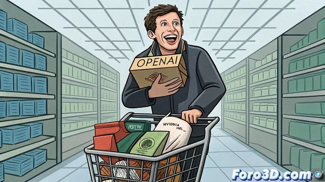 OpenAI y AMD anuncian alianza multimillonaria con intercambio de chips por acciones