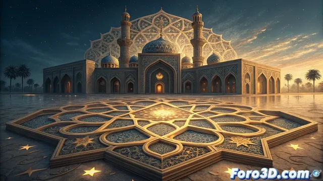 La geometría sagrada en los patrones islámicos