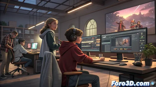 Los perfiles vulnerables a la automatización por IA en animación y VFX