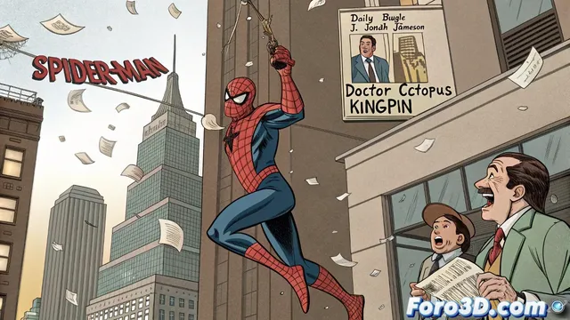 Spider-Man como analogía perfecta del caos laboral en efectos visuales