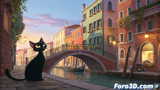 Gatto: La nueva película de Pixar con un estilo pictórico único