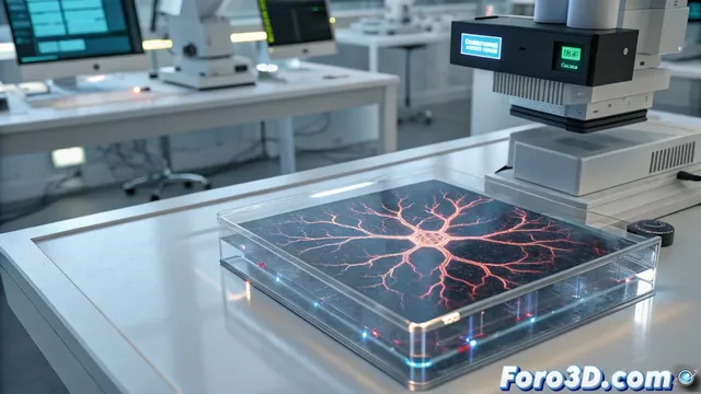 Redes neuronales impresas en 3D que imitan el cerebro humano