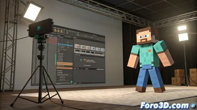 Por qué los rigs de Minecraft se deforman mal en Cinema 4D