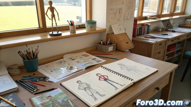 Creacion de un portafolio para estudios de animacion 3D en Canada sin formacion artistica previa