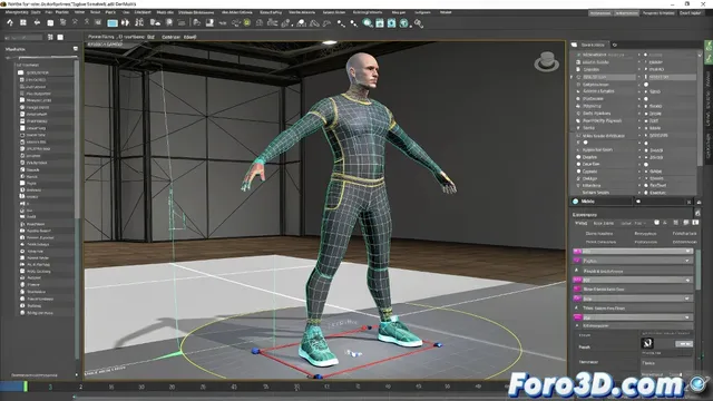 Solucionar problemas de deformacion con Physique en 3ds Max
