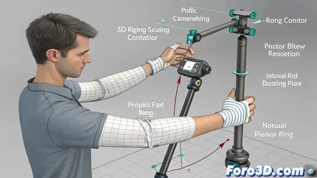Corregir problemas de orientación con pole vectors en rigs de codos