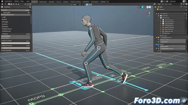 Solucionar problemas de animación Biped después de usar pasos automáticos