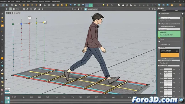 Solucionar problemas con los keys de animación Footstep en Biped 3ds Max