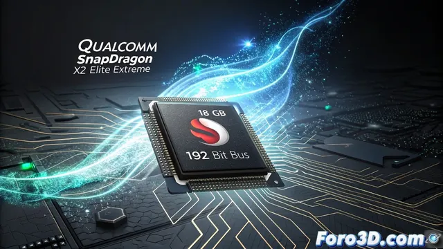 Snapdragon X2 Elite Extreme con procesador de 18 núcleos y 48GB de memoria