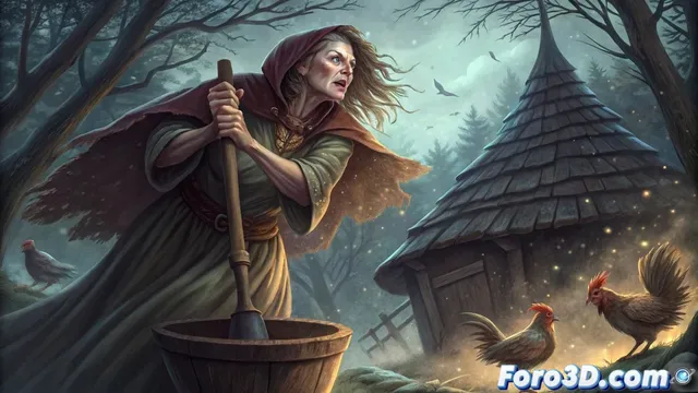 Baba Yagá es la guardiana ancestral de los bosques eslavos