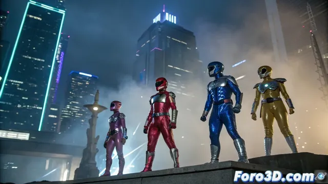 Power Rangers regresan con remasterizacion en 4K mediante IA
