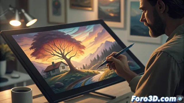 Pintura digital: dominando el arte digital con la Wacom Cintiq Pro 27