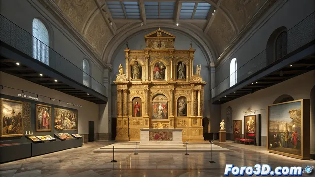 El Renacimiento en 3D digitalizado en obras de arte recuperadas