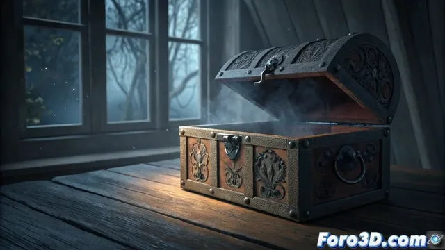 Fotogrametría del dybbuk box en meshroom: la caja maldita