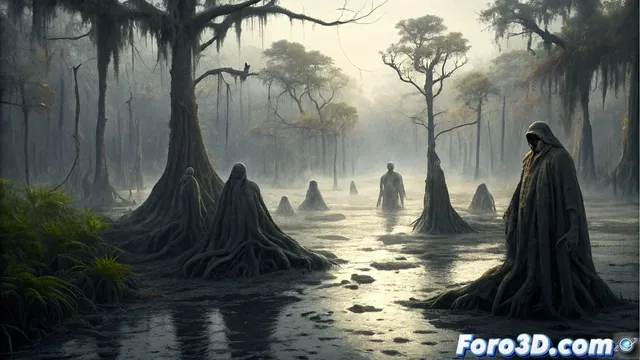 La leyenda del lodo con memoria en el folclore sureño de Estados Unidos