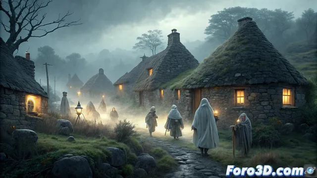 El misterio del pueblo escocés sin sombras: un proyecto de visualización 3D