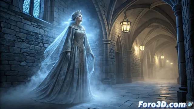 Reconstrucción 3D del Fantasma de la Reina Matilda en Meshroom para escenas históricas