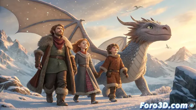 The Wingfeather Saga es la tercera temporada combina 3dcg y fondos 2d pintados a mano