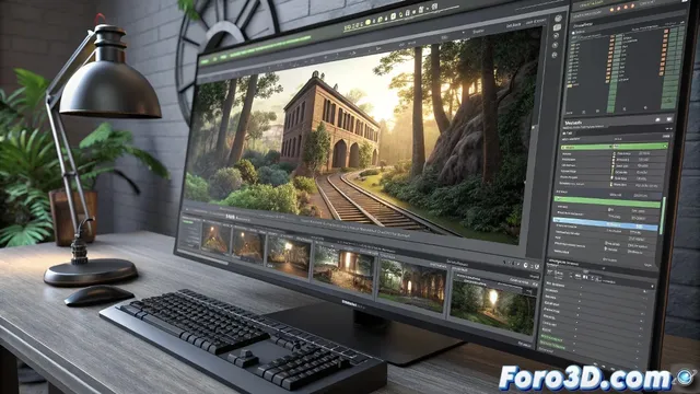 Render Raw de Orange Turbine: corrección de color profesional dentro de Blender