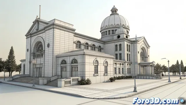 Crear renders de bocetos con contornos visibles y ocultos en 3ds Max