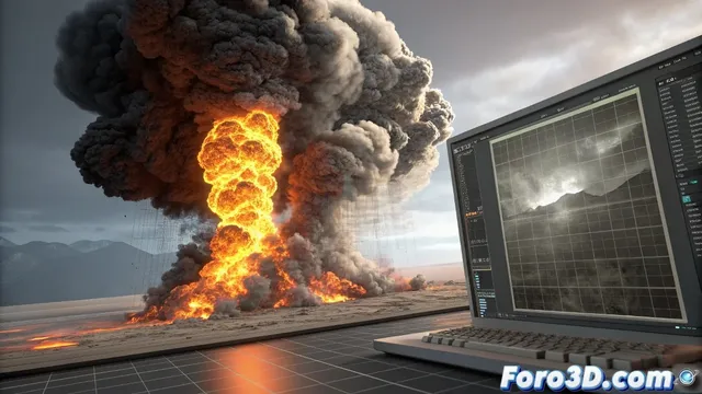 RenderWarps en FumeFX: Guía completa de las deformaciones de renderizado