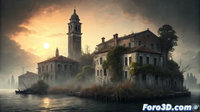 Cartografiando la isla fantasma de Poveglia con GstarCAD: legado de peste y locura