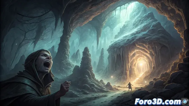 La cueva del eco falso y su misteriosa acústica en animación con OpenToonz