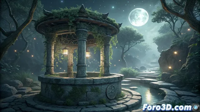 El misterio del pozo invertido y su creación en animation master