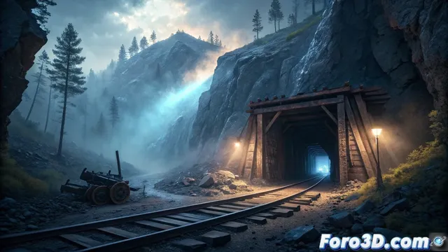 El misterio del silbido subterráneo en los Apalaches y su representación en Blender