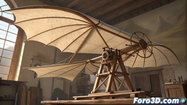Representar el Tornillo Aéreo de Da Vinci con Blender