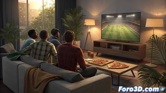 Del estadio al salón como evolución arquitectónica para ver fútbol en casa