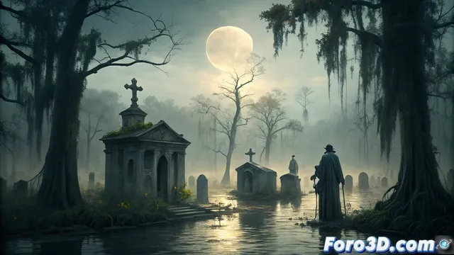 La leyenda del cementerio de casas flotantes en los pantanos de Luisiana