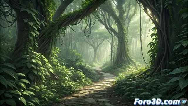 El sendero del crecimiento rápido en la Amazonia y su diseño en Figma