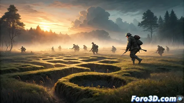 Creando la dualidad apariencia-realidad en Synfig Studio para representar el engaño en la guerra