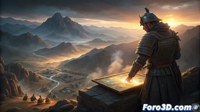 Creación de una escena filosófica militar oriental en Cesium para Unreal Engine