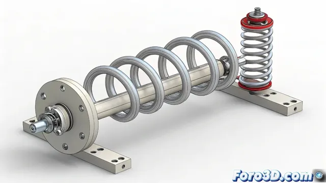 Solución Definitiva a Problemas con Resortes Adaptativos en Autodesk Inventor