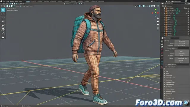 Rigging en mallas triangulares sin morir en el intento