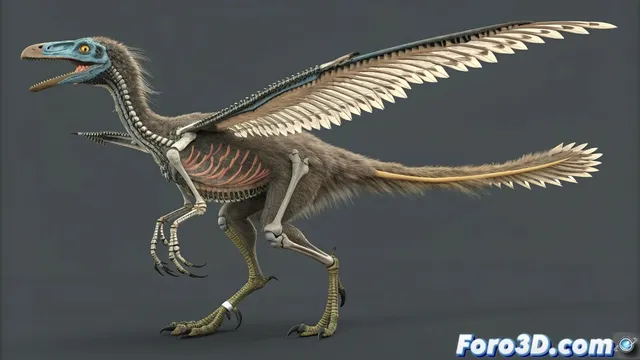 Rigging de cuadrúpedos en 3d tecnicas para criaturas como microraptores