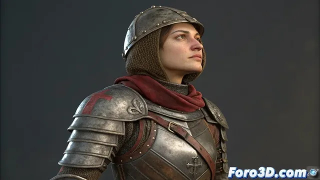 Manejo de ropa y armaduras en personajes de Blender sin problemas de clipping