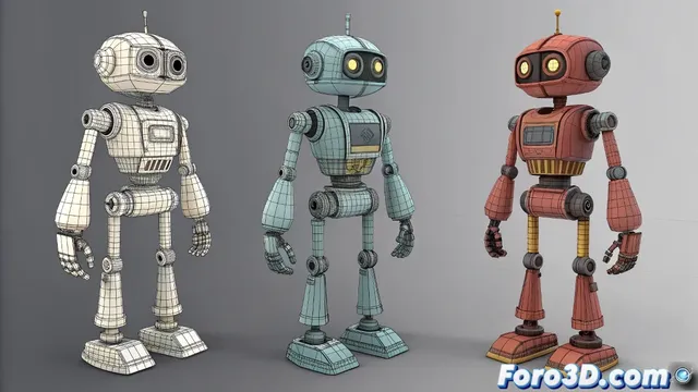 Técnicas profesionales de rigging para robots en 3ds Max