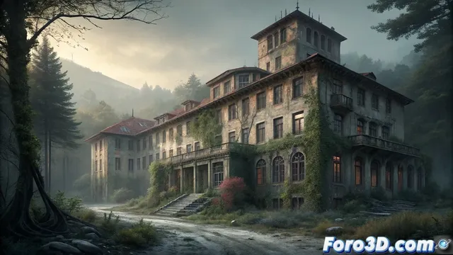 El Sanatorio de Agramonte revive en Houdini con efectos paranormales y simulaciones atmosféricas