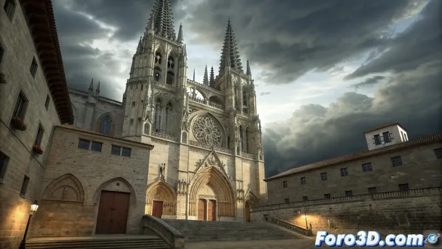 El misterio de la fachada original gótica de la Catedral de Burgos