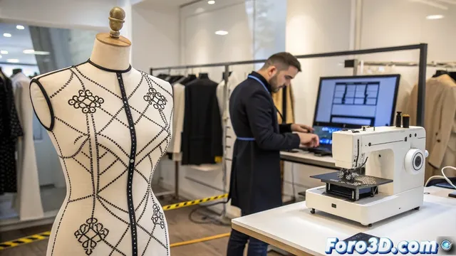 Sastres que innovan con impresión 3D para crear prendas perfectas
