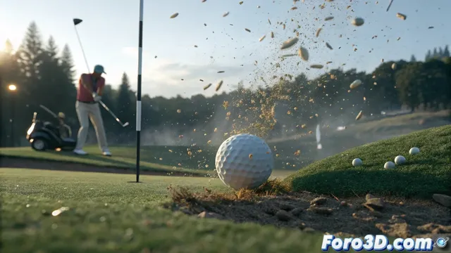 Scanline VFX muestra breakdown reel de efectos visuales para Happy Gilmore 2