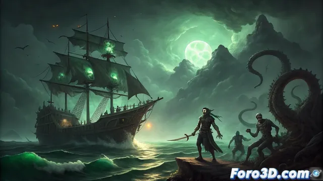 Sea of Thieves: Mar de Ladrones - El cómic que fusiona piratería y dark fantasy