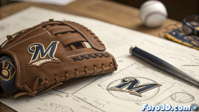 El ingenioso diseño oculto en el logo de los Milwaukee Brewers