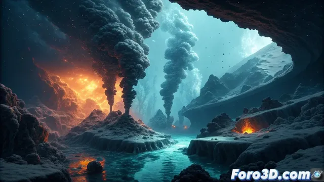 Simulando la dorsal de gakkel con ziva vfx: vida en el abismo ártico