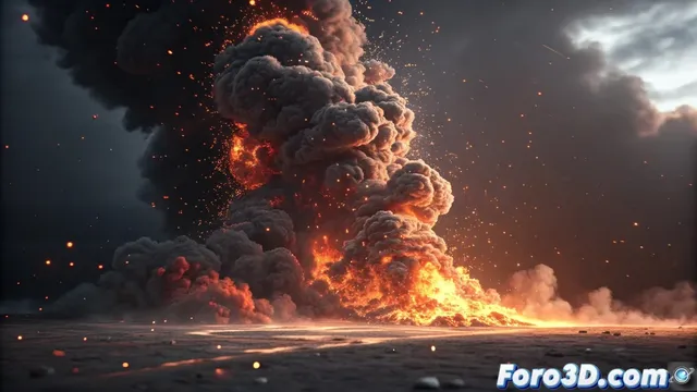 ¿Se Puede Recrear el Sistema de Partículas de Combustion en After Effects?