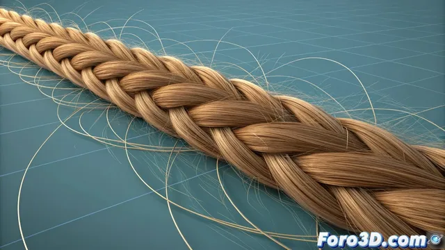 Problemas de animación con Reactor en 3ds Max para simulaciones de trenzas